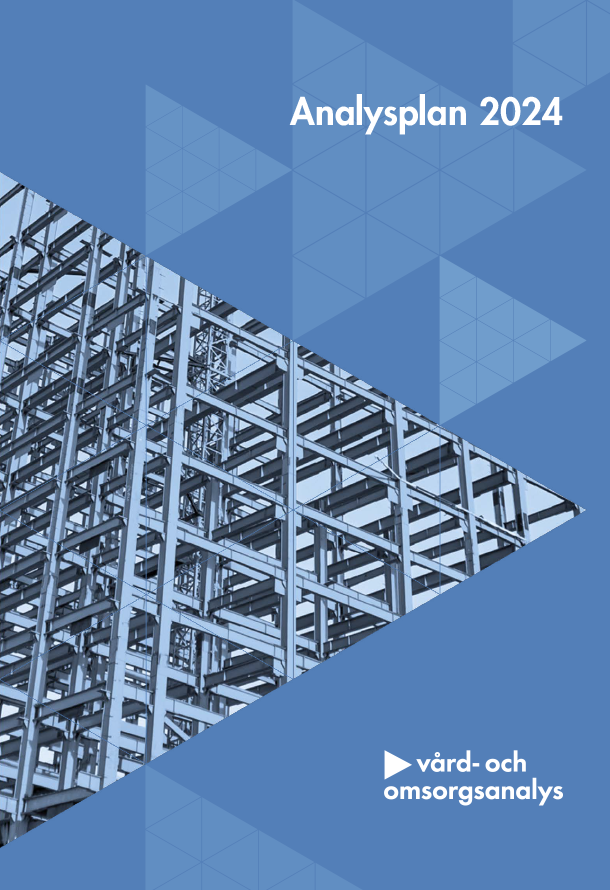 Omslagsbild på rapporten Analysplan 2024